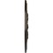 Ekena Millwork Rose and Ribbon Medallion (Canopies up to 4"), 23 5/8"OD x 4"ID x 1 1/2"P, Stone Hearth Crackle CM23ROSHC - alternate 2